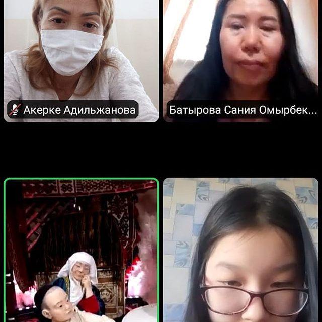 Қаламыздағы Абай мұражайына 5,6,7 сынып оқушылармен Zoom арқылы өткізілген онлайн саяхаты