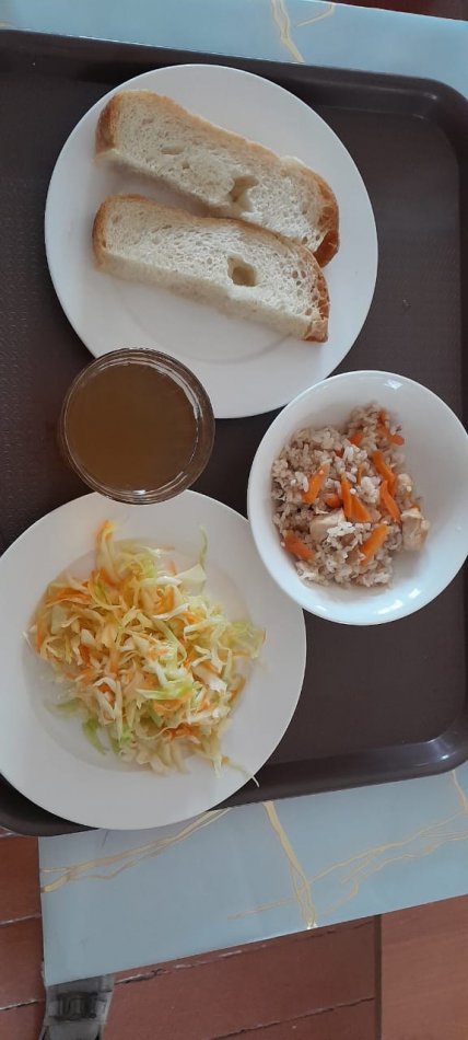 Ежедневное меню, 1 смена